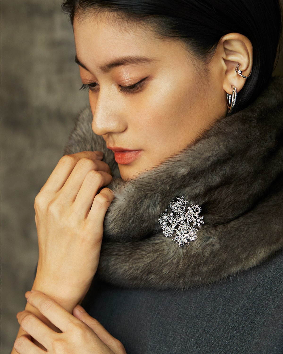 ヴァンドームブティックの20年秋冬ジュエリー、雪の結晶×四つ葉