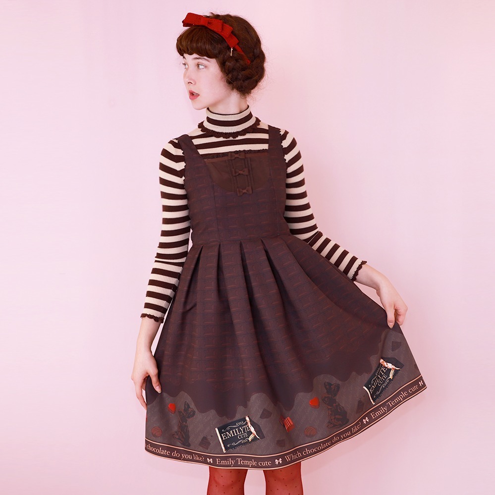 写真43/46｜エミリーテンプルキュート“チョコレート”柄ワンピース