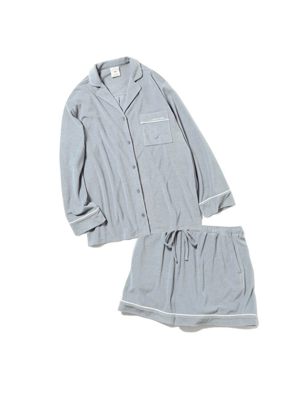 ジェラート ピケのホワイトデー“パステル色”ルームウェア、ボーダー柄