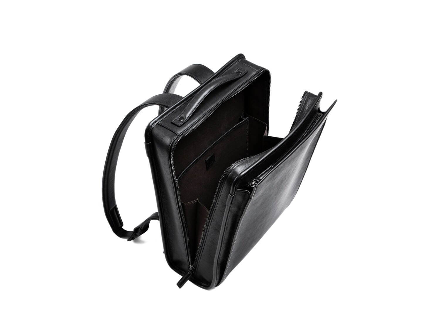 土屋鞄製造所のメンズビジネスバッグ「ヴァイノ」に新作、スクエア型