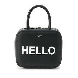 ミチノの新作“プラスティックバッグ風”「ショッパーバッグ」上質レザー