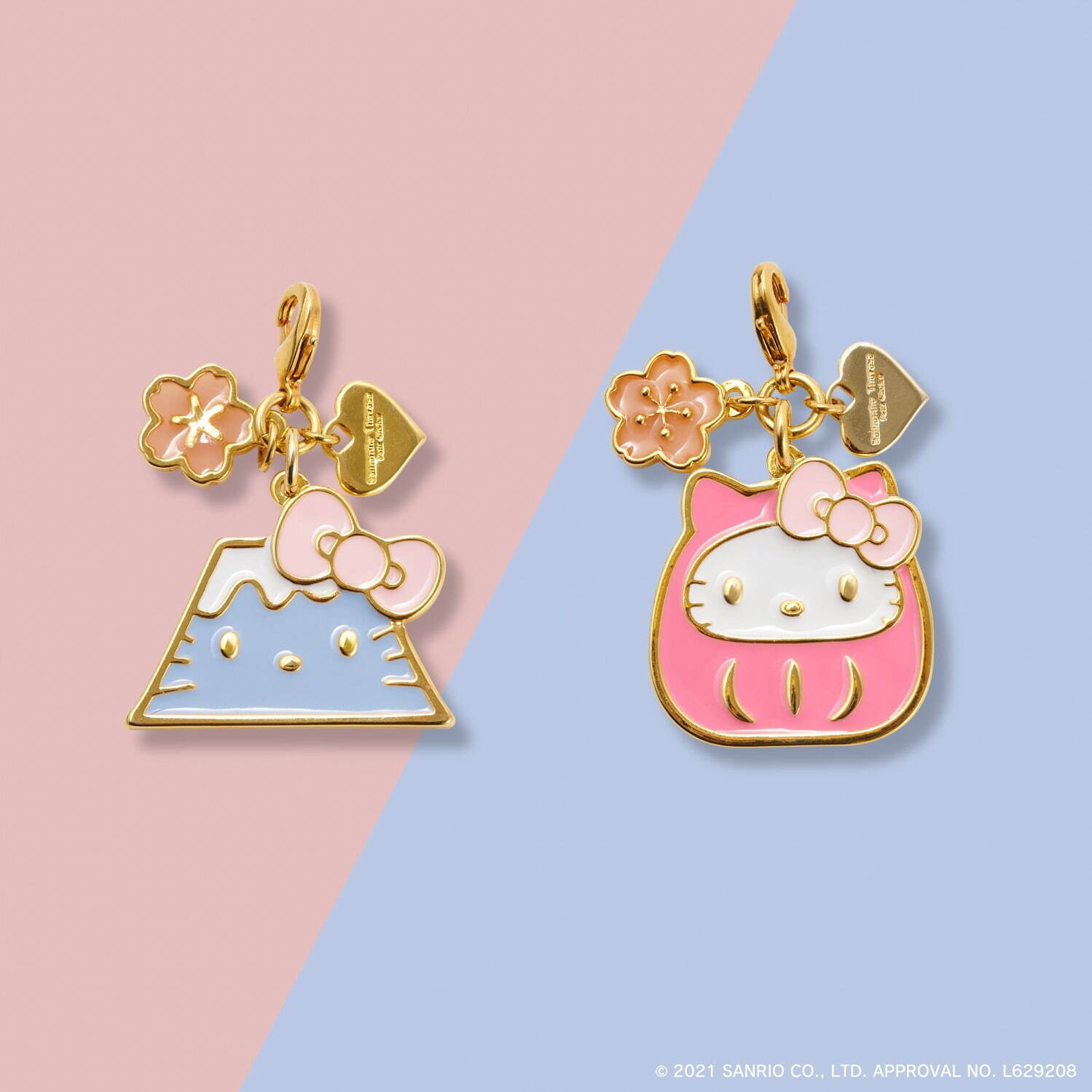 サマンサタバサプチチョイス×ハローキティ“招き猫やダルマ”に扮した