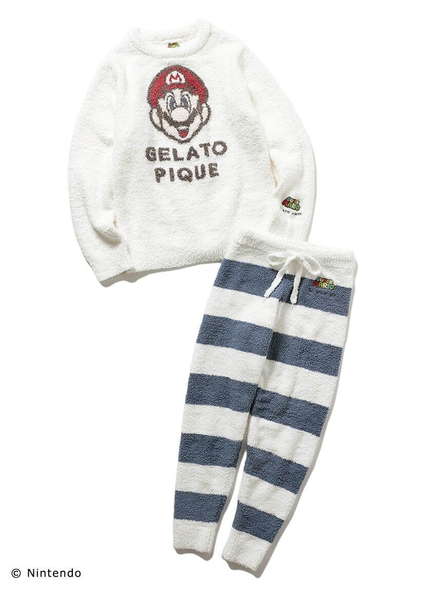 写真9/20｜ジェラート ピケ「スーパーマリオ」のルームウェア、マリオ
