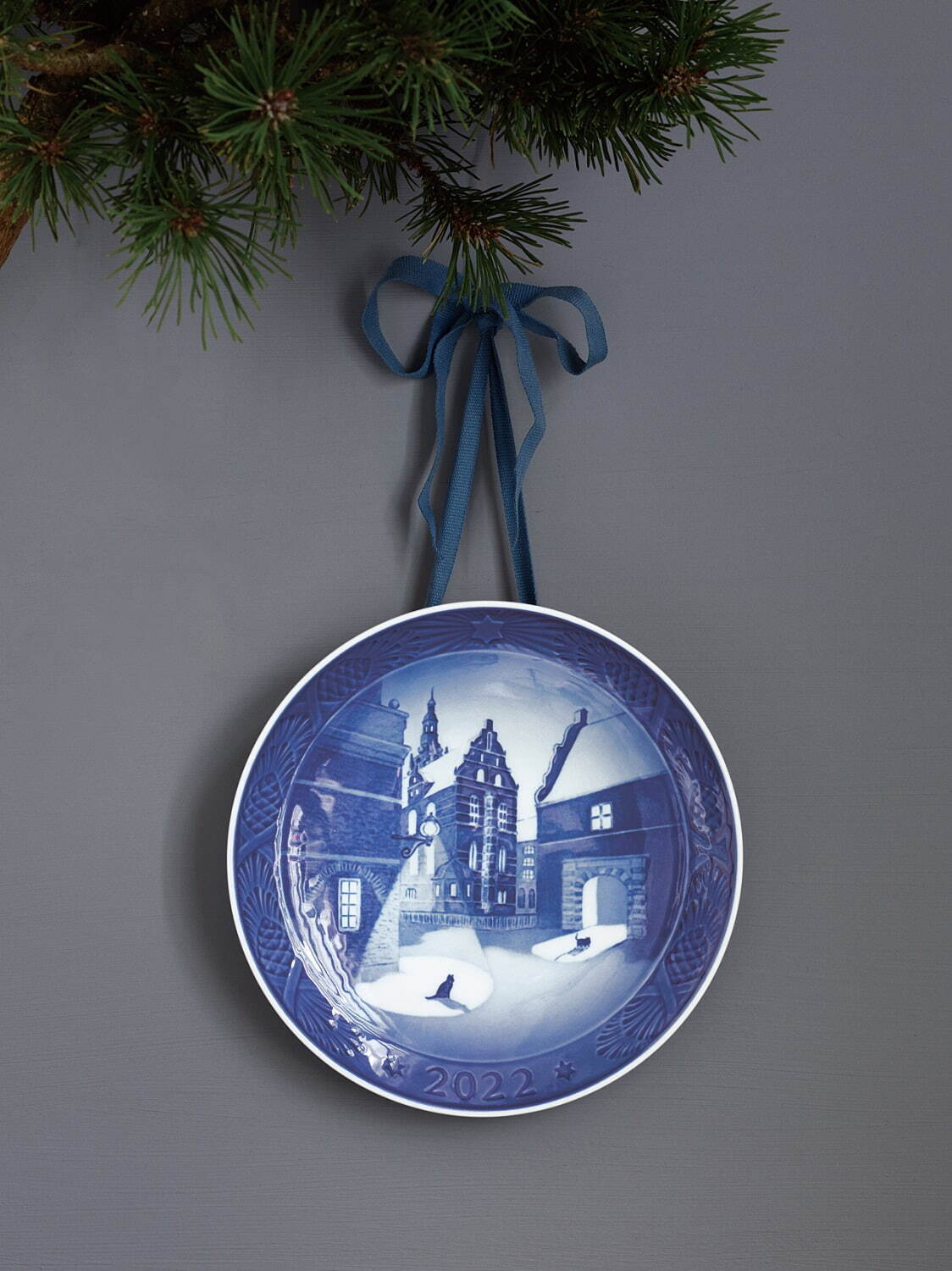 ロイヤル コペンハーゲン“お城のクリスマスイブ”を描いた「イヤー