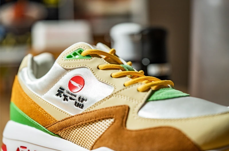 ルコック スポルティフ×天下一品「ラーメン」着想限定スニーカー