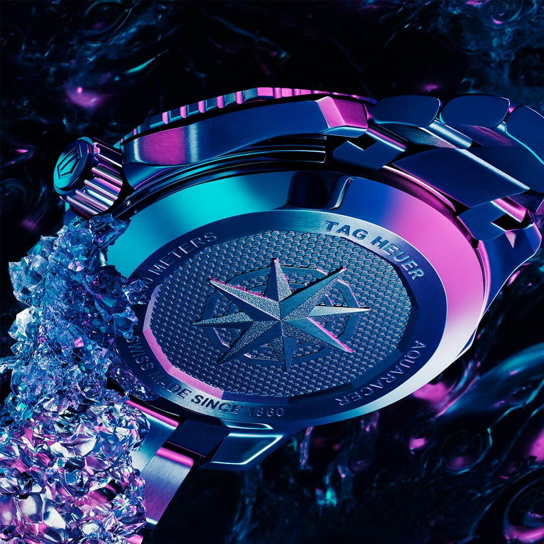 タグ・ホイヤーの腕時計「アクアレーサー」コンパクトケースの新作
