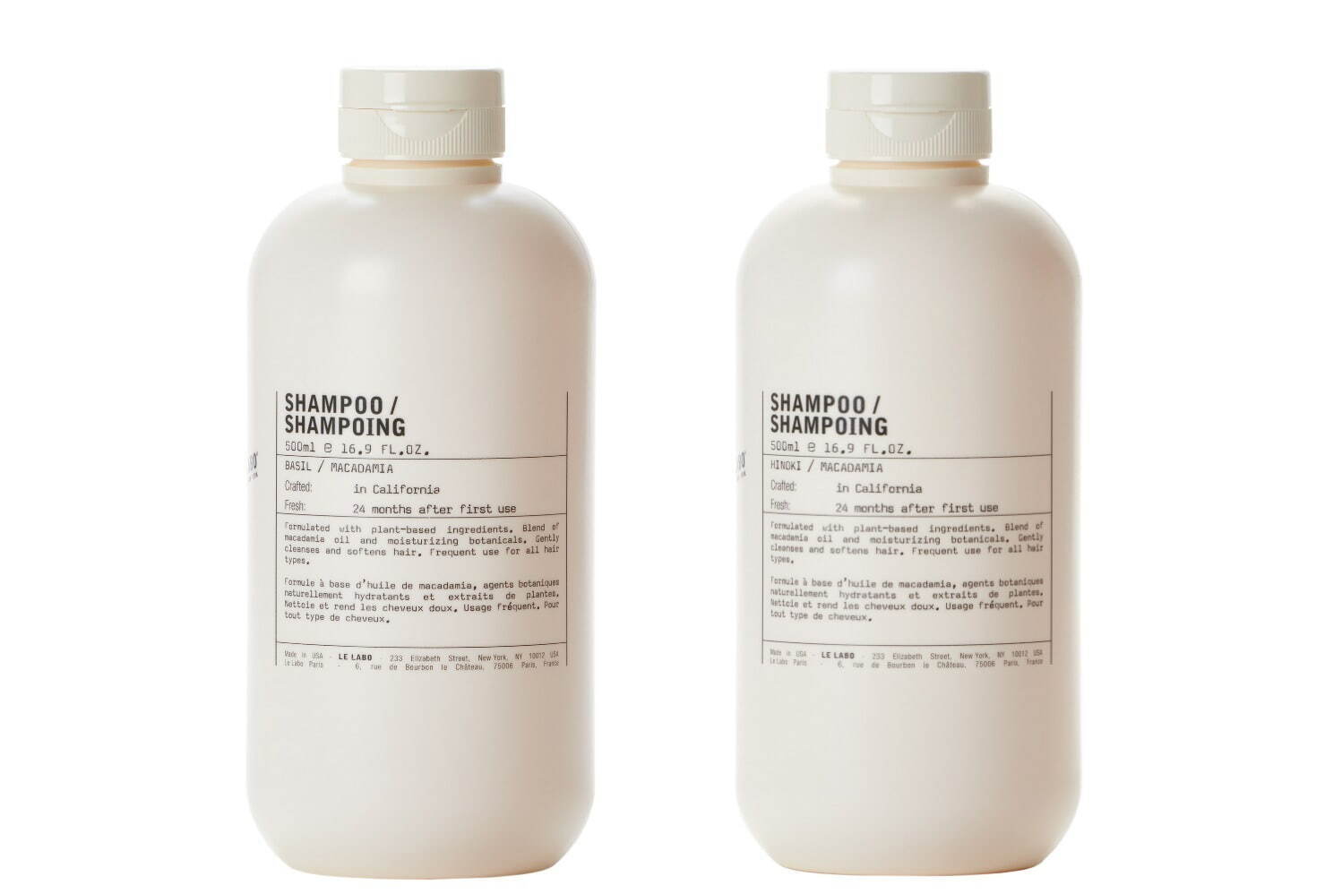 ル ラボ“バジルの香り”新フェイススクラブ＆ヒノキの大容量シャンプー