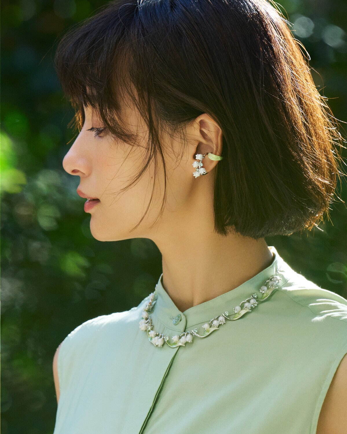 ヴァンドームブティック×フェイラー、“スズランの花”モチーフの