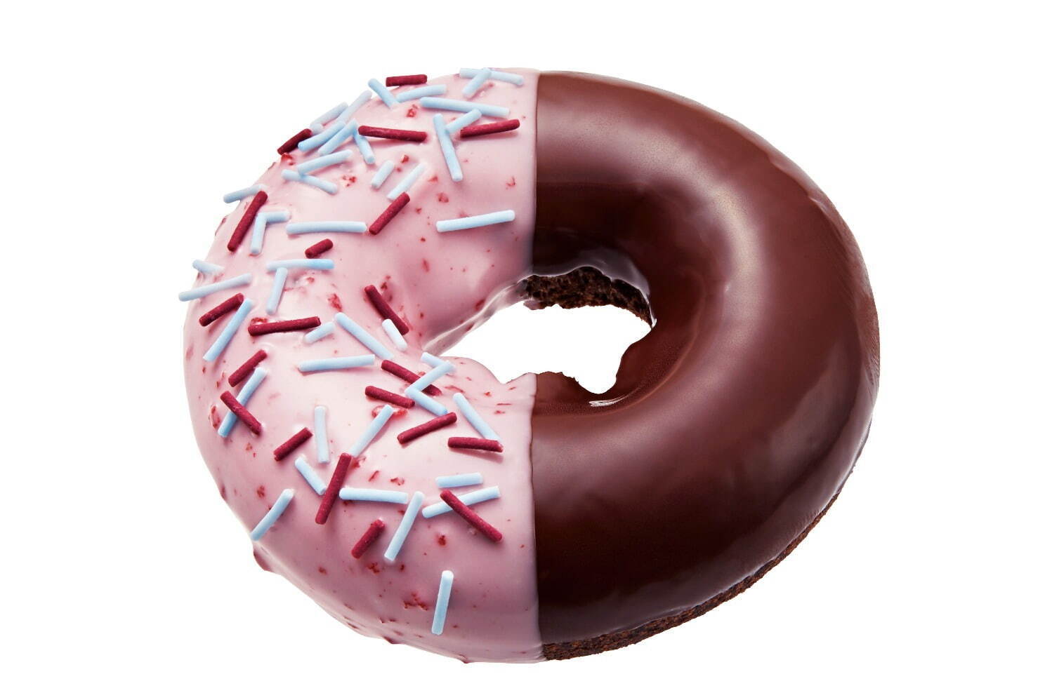 ミスタードーナツの「プリキュアドーナツ」ハート型チュロ生地に