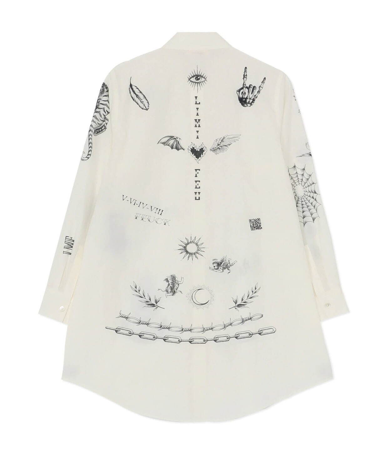 リミ フゥの“オールドスクールタトゥー”シャツ、燃えるハートや薔薇