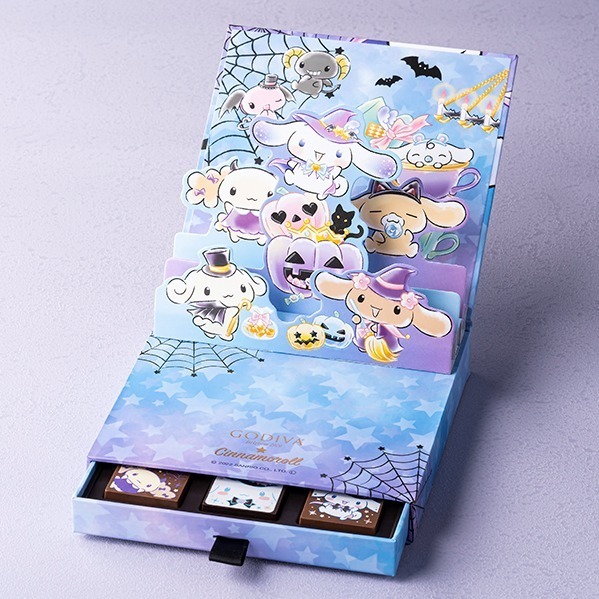 ゴディバのハロウィン、サンリオ「シナモロール」コラボの“飛び出す