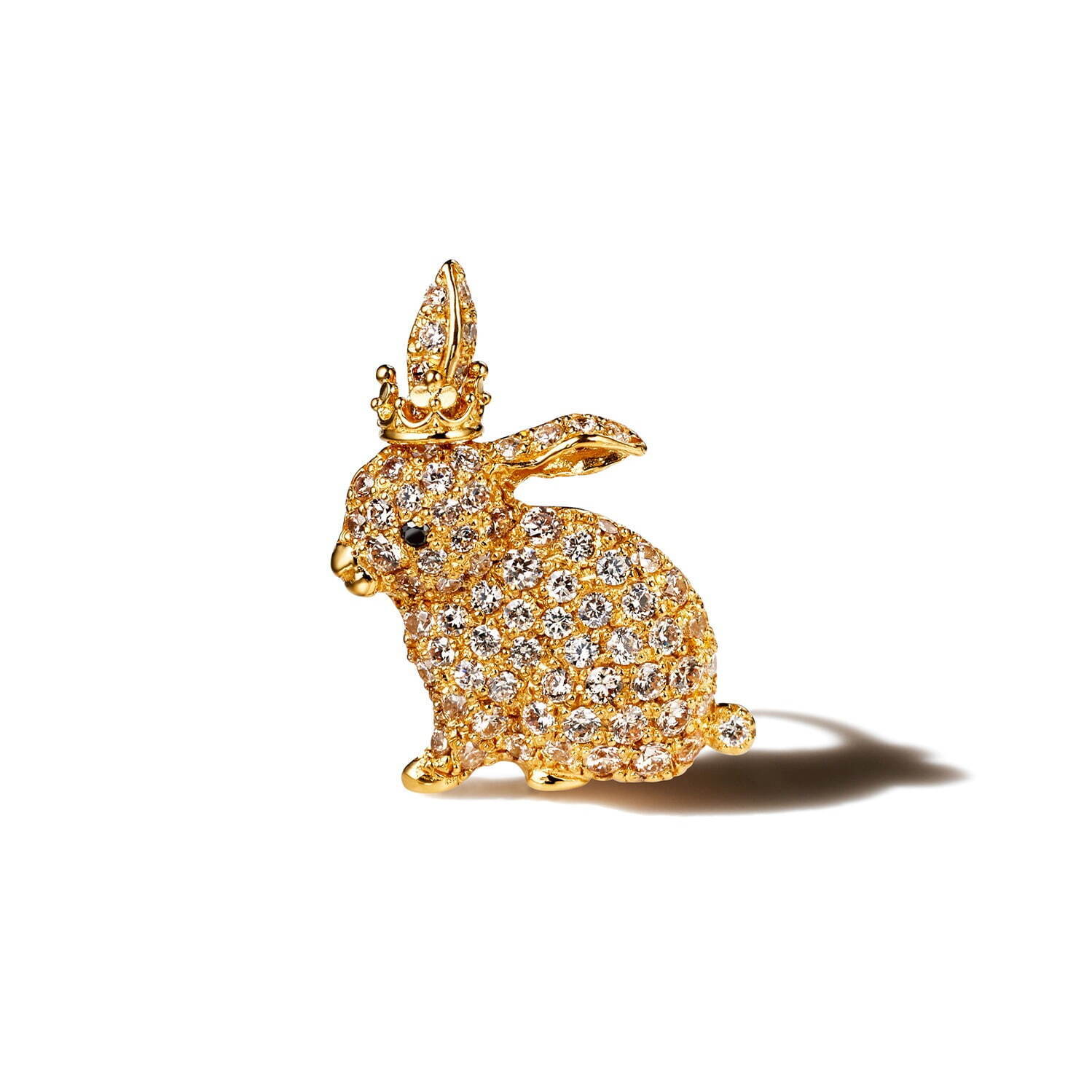 ジャスティン デイビス新作“ウサギ型”お守りジュエリー、つぶらな瞳の