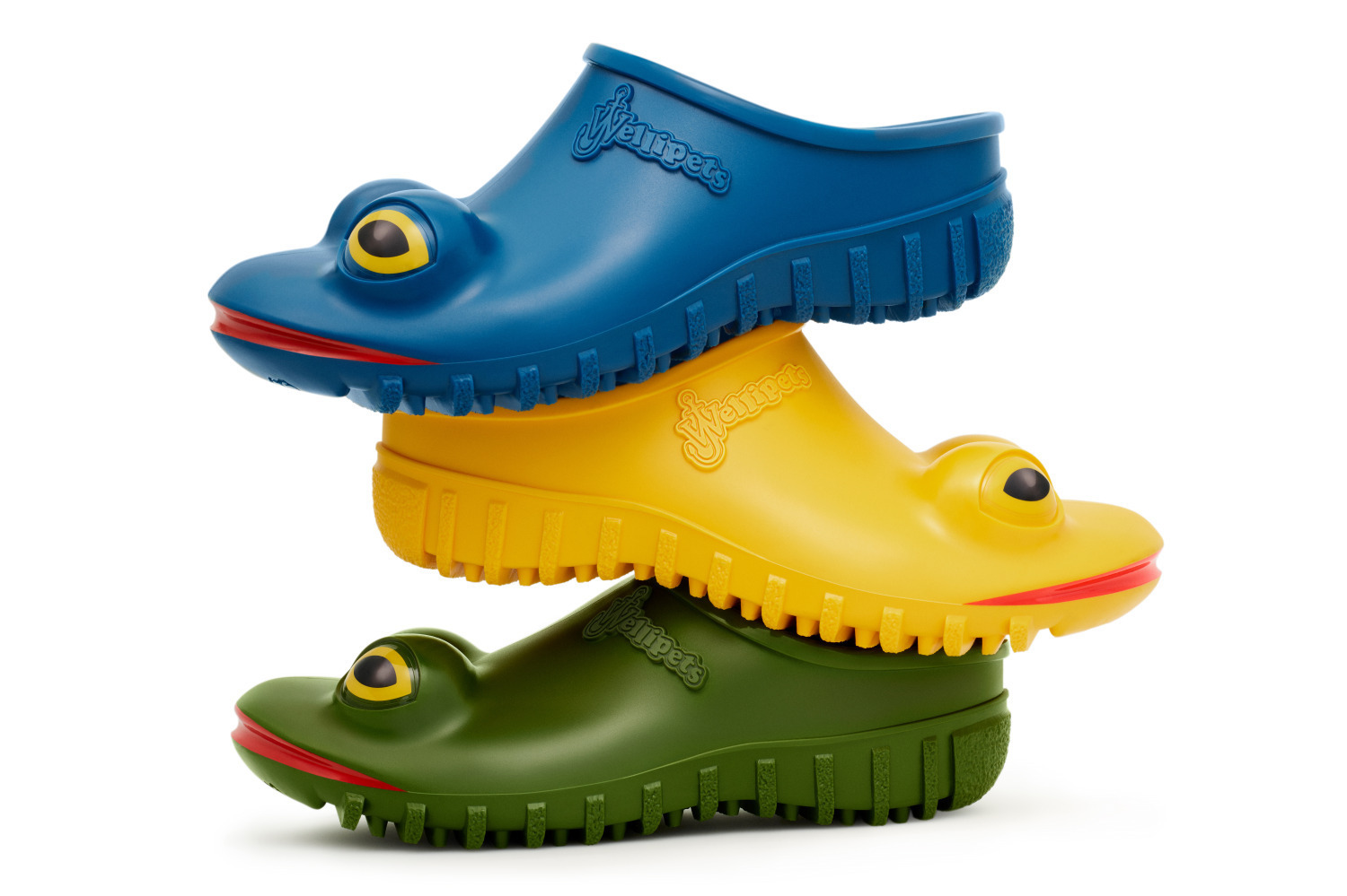 JW アンダーソン“カエル顔”のPVCローファー、英「ウェリペッツ」と