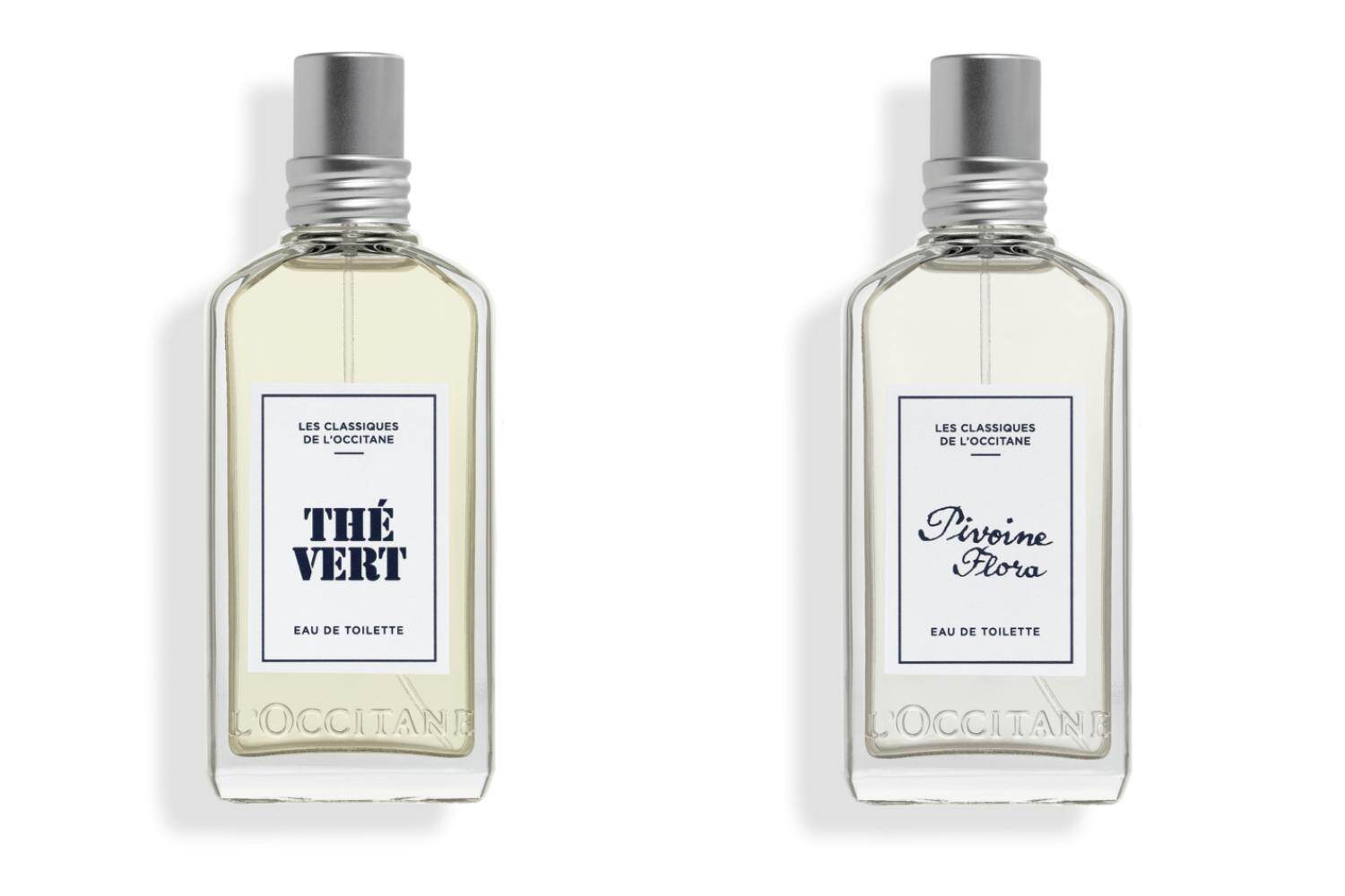 ロクシタン“透明感で満たす”人気香水「グリーンティ」「ピオニー」が25