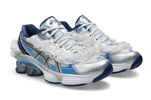 アシックス×シュシュ/トング“レースフリル付き”「ゲルキネティック