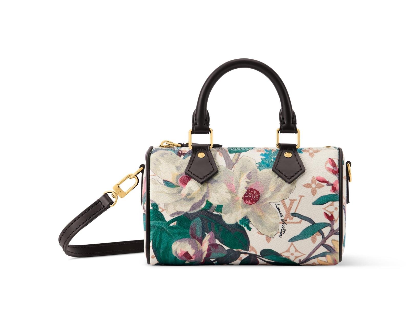 ルイ・ヴィトン“フラワープリント”のモノグラムバッグ、大きめトートや