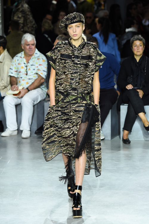 sacai 2017年春夏コレクション - フレアラインの新生ユニフォーム