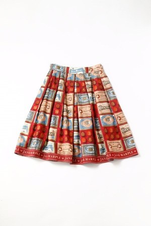 ジェーンマープル「ショコラ クラシック」チョコレート柄のワンピース