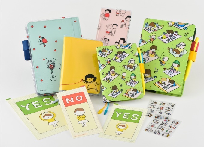 ほぼ日手帳2018」春の新作 - 人気絵本作家ヨシタケシンスケや“優しい猫