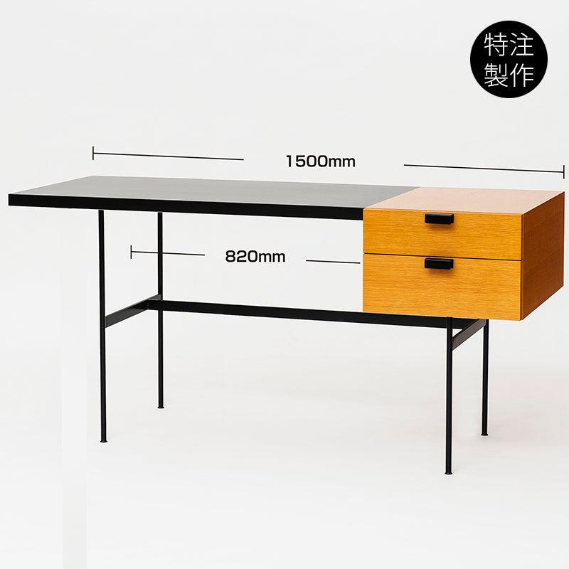 ピエール・ポラン F031デスク オーク材/ブラック – FELICE.ONLINE