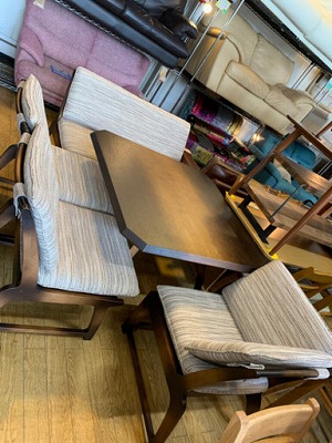 TWO-ONE STYLE ダイニング5点セット 天然木 ホノカ ナフコ】お買取り