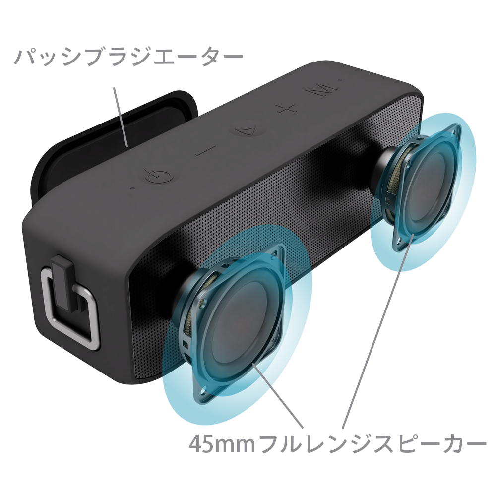 防水Bluetoothスピーカー F3BSWP-01 | フィールドスリー株式会社