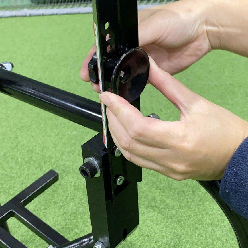 手動式小型ピッチングマシン ソフトボール用ハンドセット｜FKAM-500STH