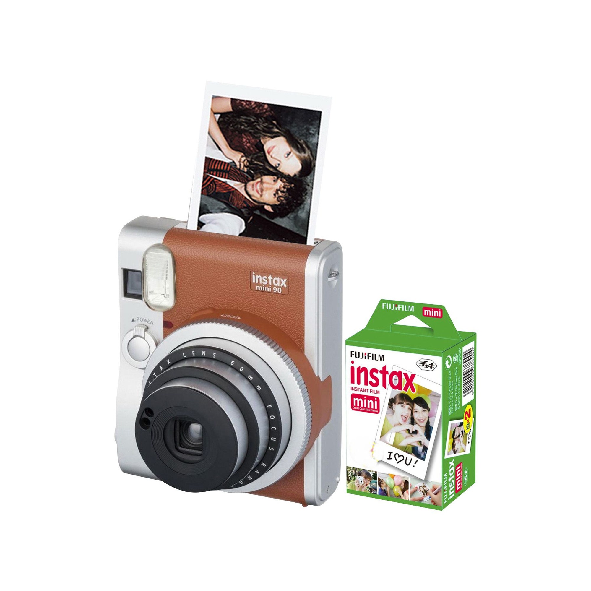 Fujifilm INSTAX Mini 90 Neo Classic Instant Camera With 20 Mini