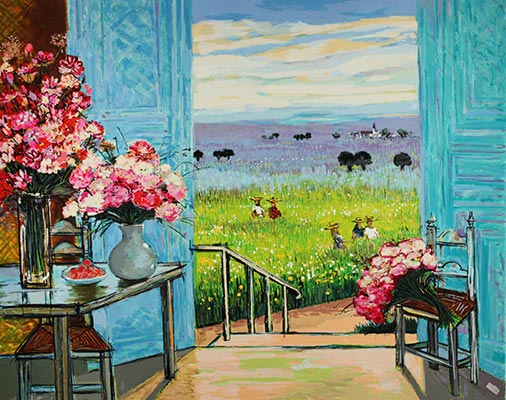 プロバンスの陽光』ミッシェル・アンリ | 絵画・アート販売 ギャラリー