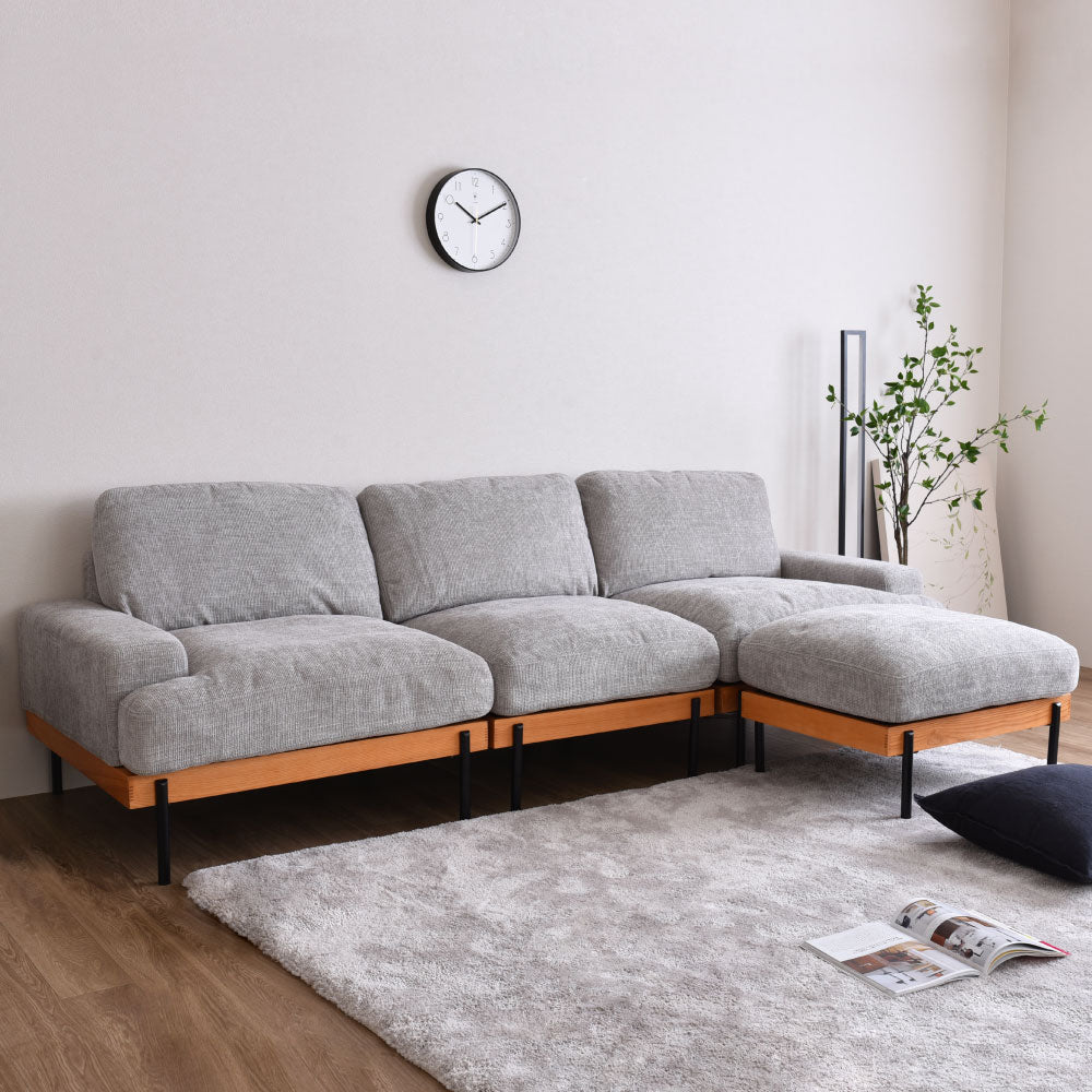 あす着] 幅250cm ソファ 3人掛け ソファー おしゃれ 座面 広い 奥行き