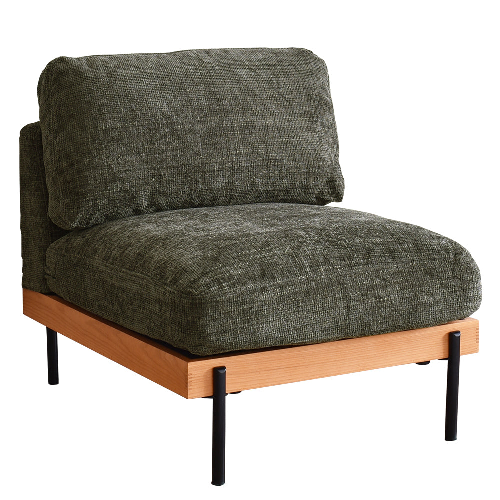 あす着] 幅71cm ソファ 1人掛け おしゃれ ソファー 座面 広い 奥行き 1