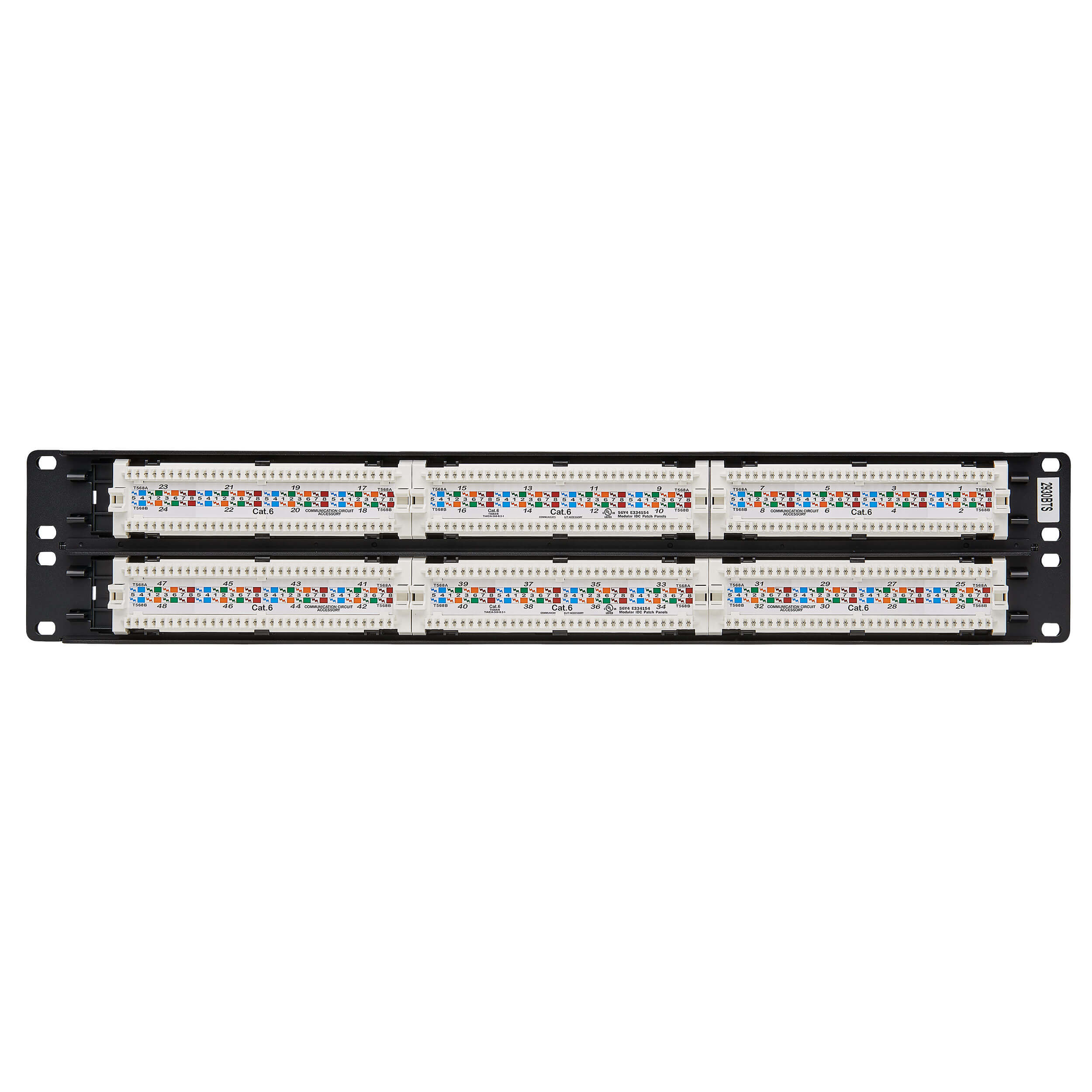 Tripp-Lite N252-048 48-Port Cat6 Cat5 110 Patch Panel – FireFold