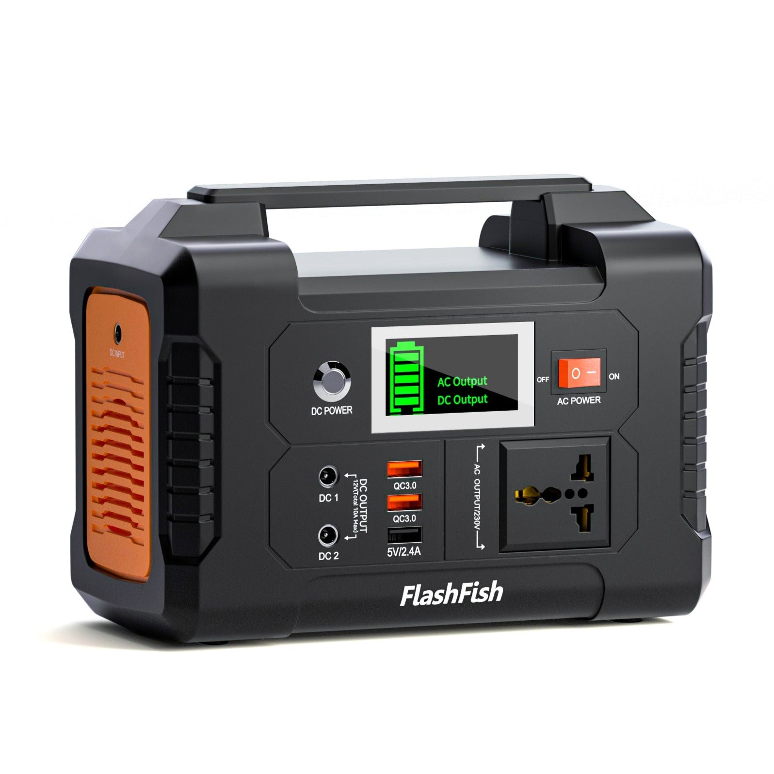 FlashFish E200 Portable Power Station | 200W 151Wh/40800mAh only