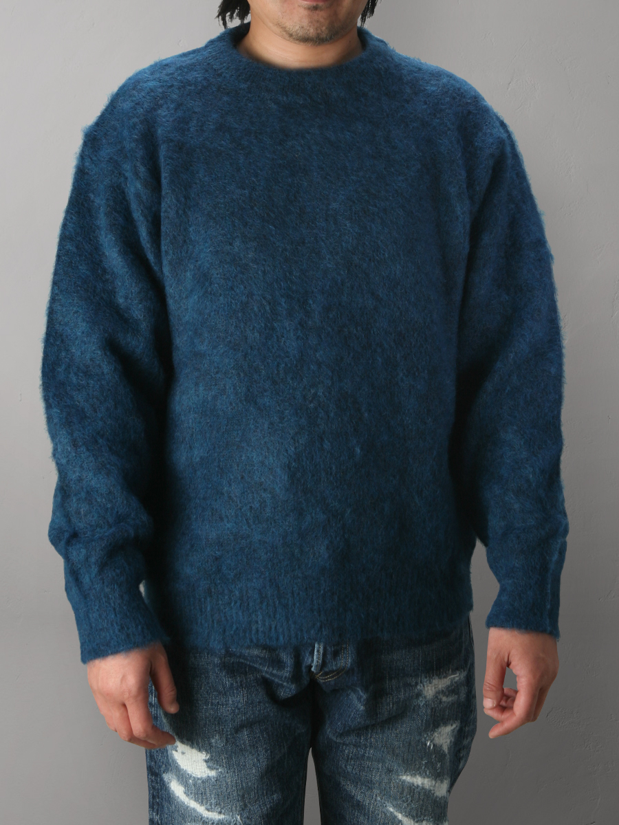 モヘア クルーネックセーター FN-KT-W002 | THE FLAT HEAD