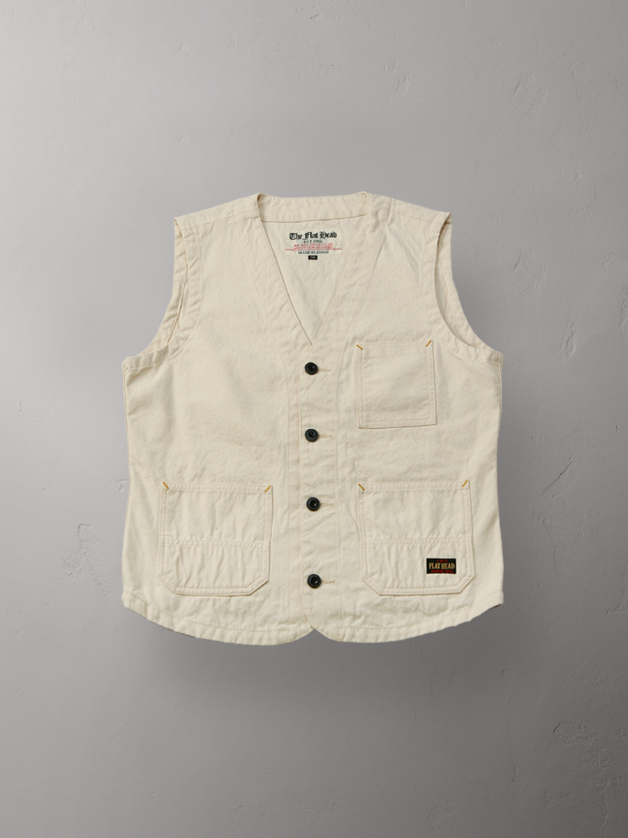 ダックワークベスト FN-OJ-CV002 | THE FLAT HEAD