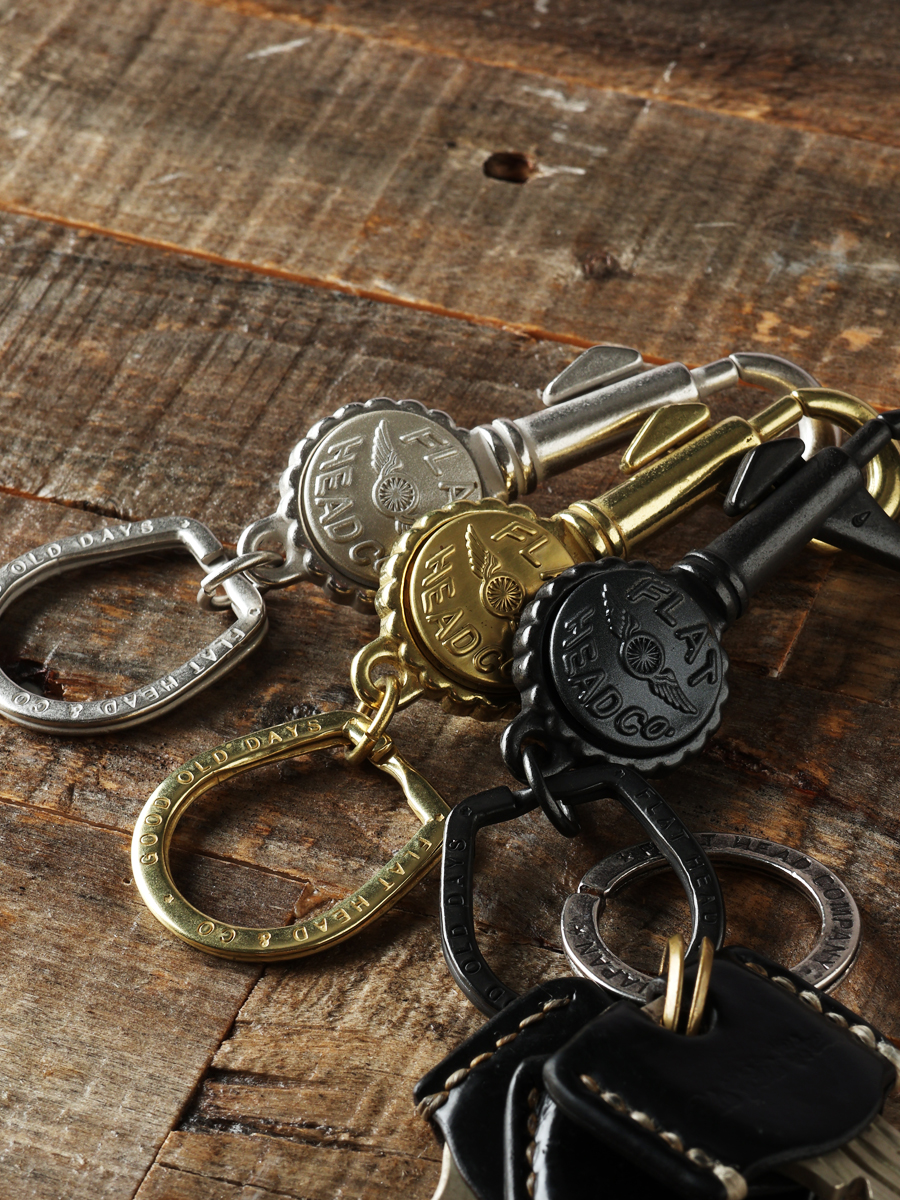 数量限定 鉄製馬蹄リング付 キーチェーン FN-GKC-001 | THE FLAT HEAD