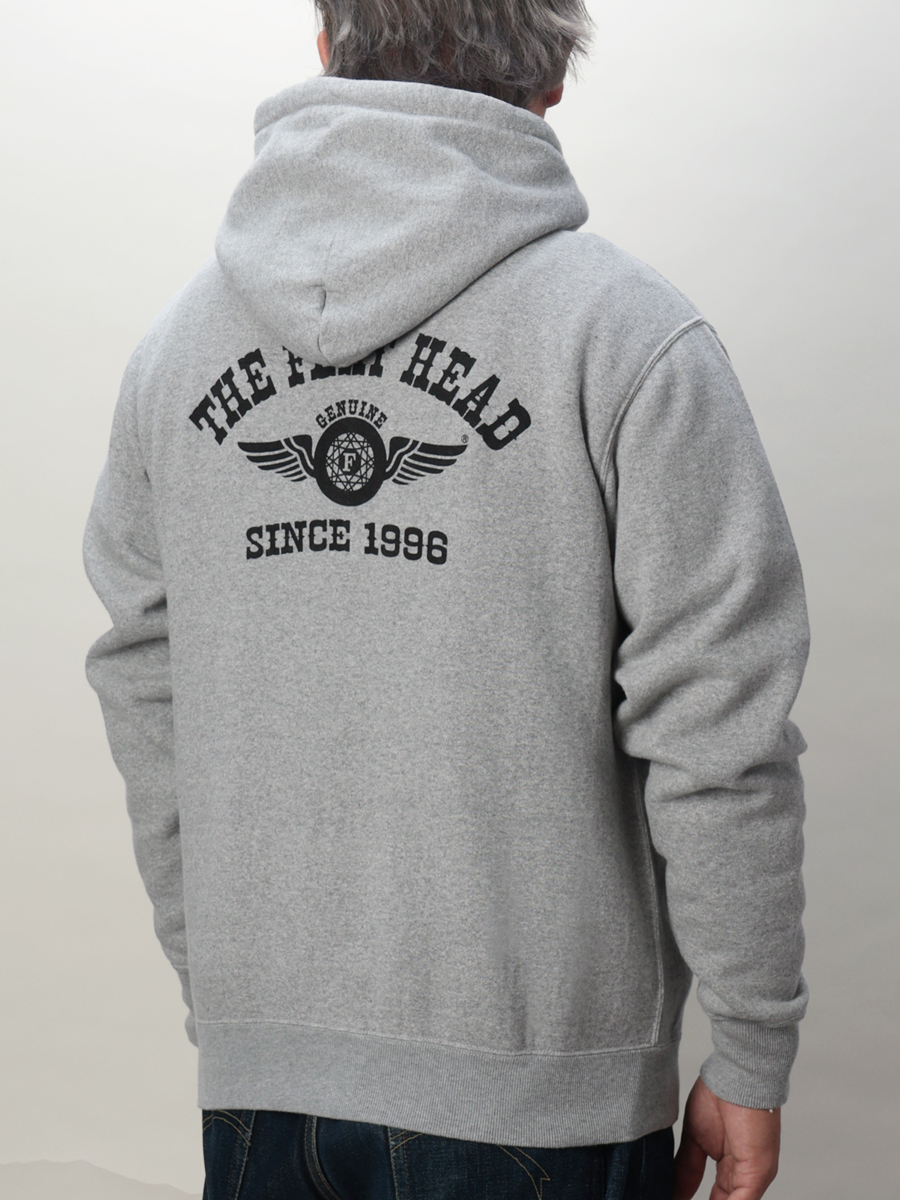 ハイネック フルジップ スウェットパーカー 裏起毛 FN-MHZP-002 | THE