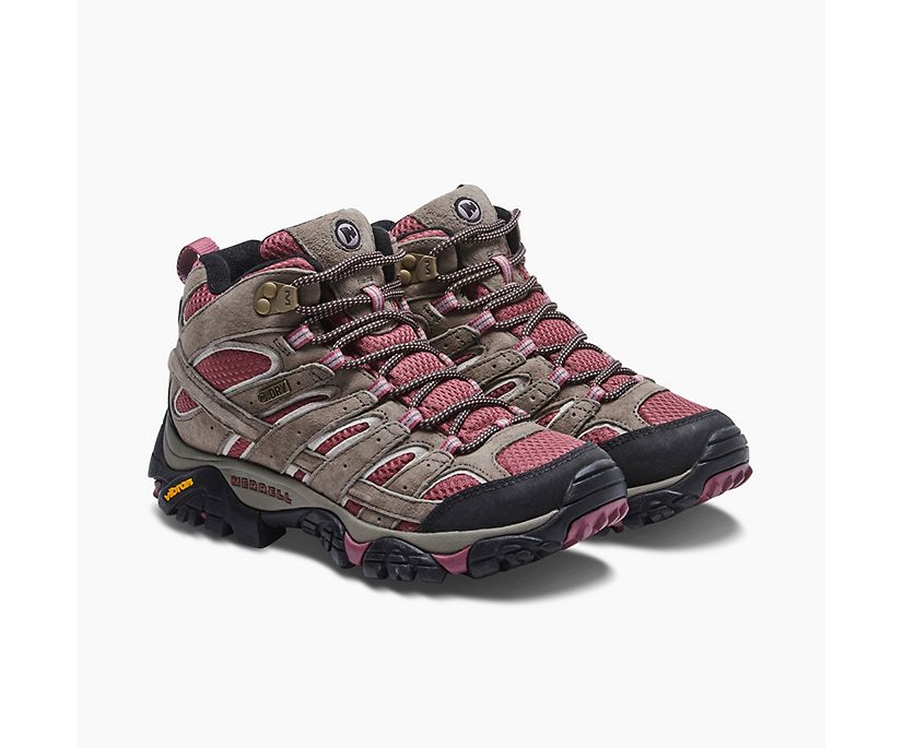 Women's Merrell | Moab 2 Mid Waterproof Shoe Boot | Boulder