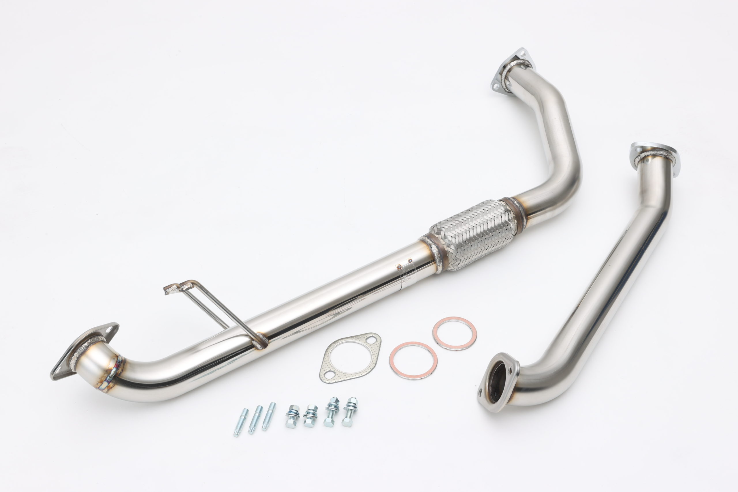 車好きがこだわる】FLEX オリジナル フロントパイプ 78プラド用