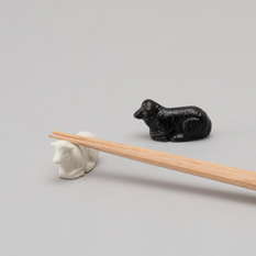 ALL PRODUCTS :: 箸・箸置き :: Sheep Rest :: Sheep 2膳セット