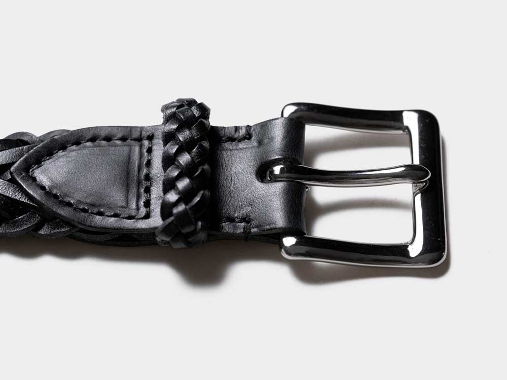 BEORMA べオーマ P0009 34mm HERRINBONE PLAITED BELT ベルト COW HIDE