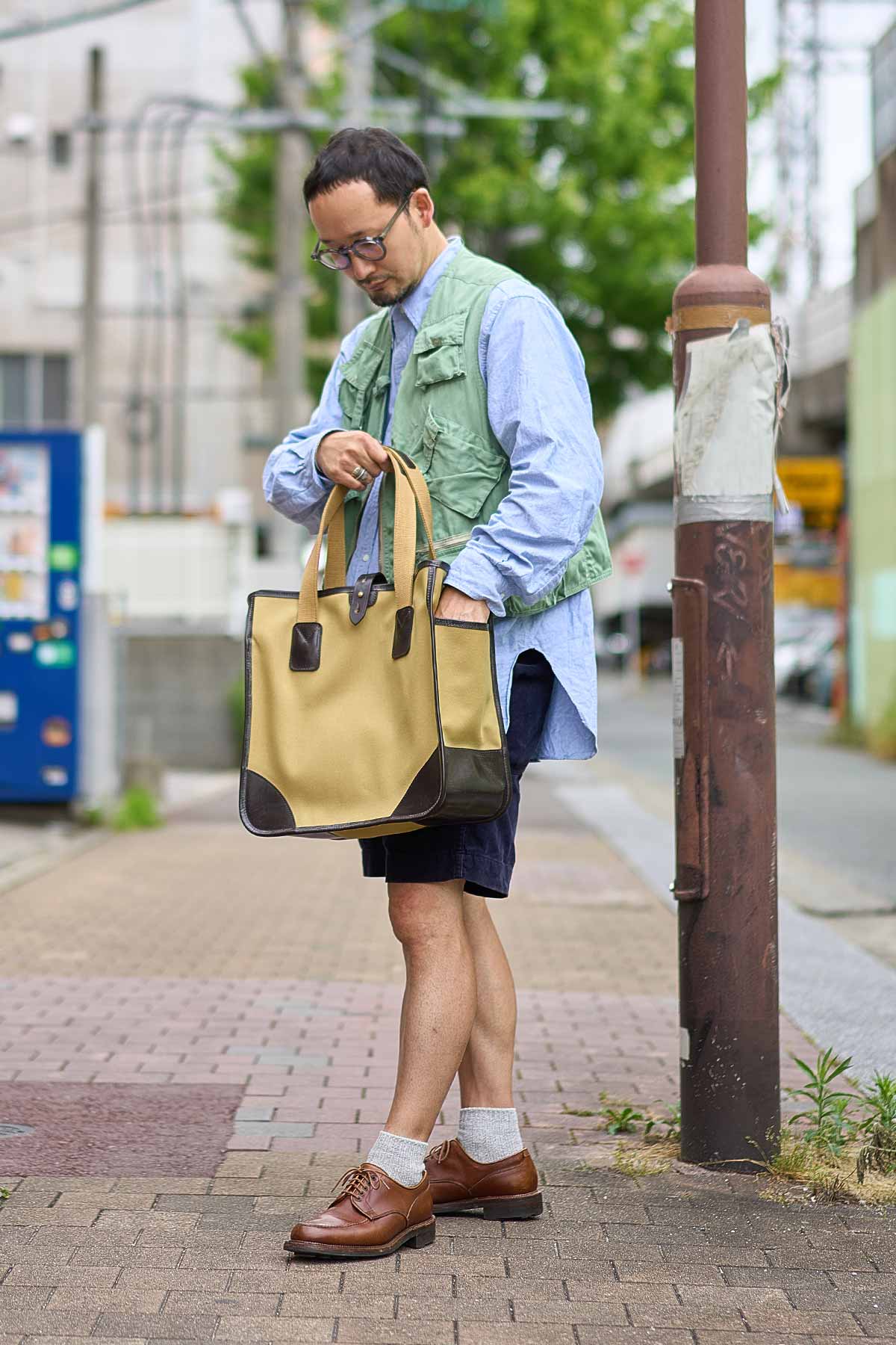 CANVAS LUGGAGE -TAN/ESPRESSO- | FRAME フレーム公式