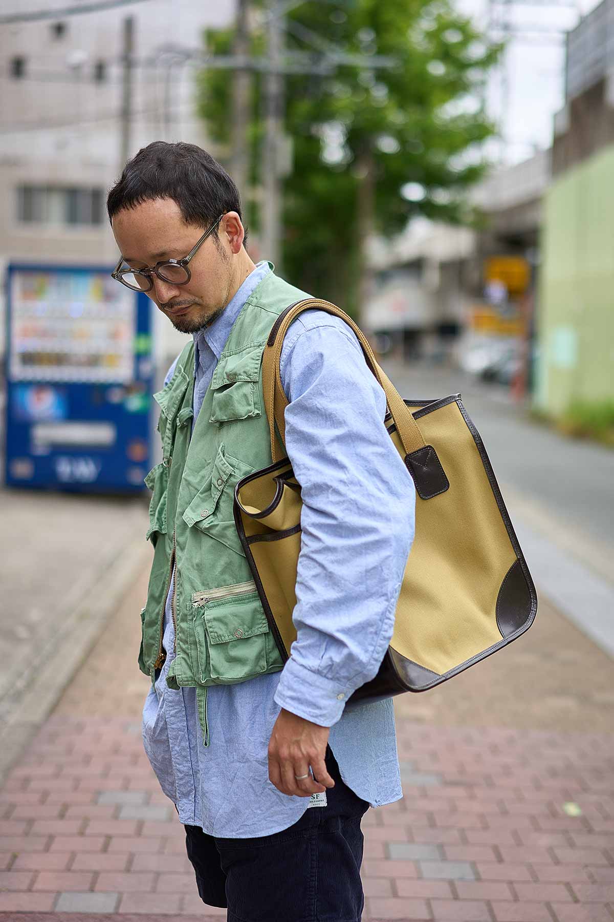 CANVAS LUGGAGE -TAN/ESPRESSO- | FRAME フレーム公式