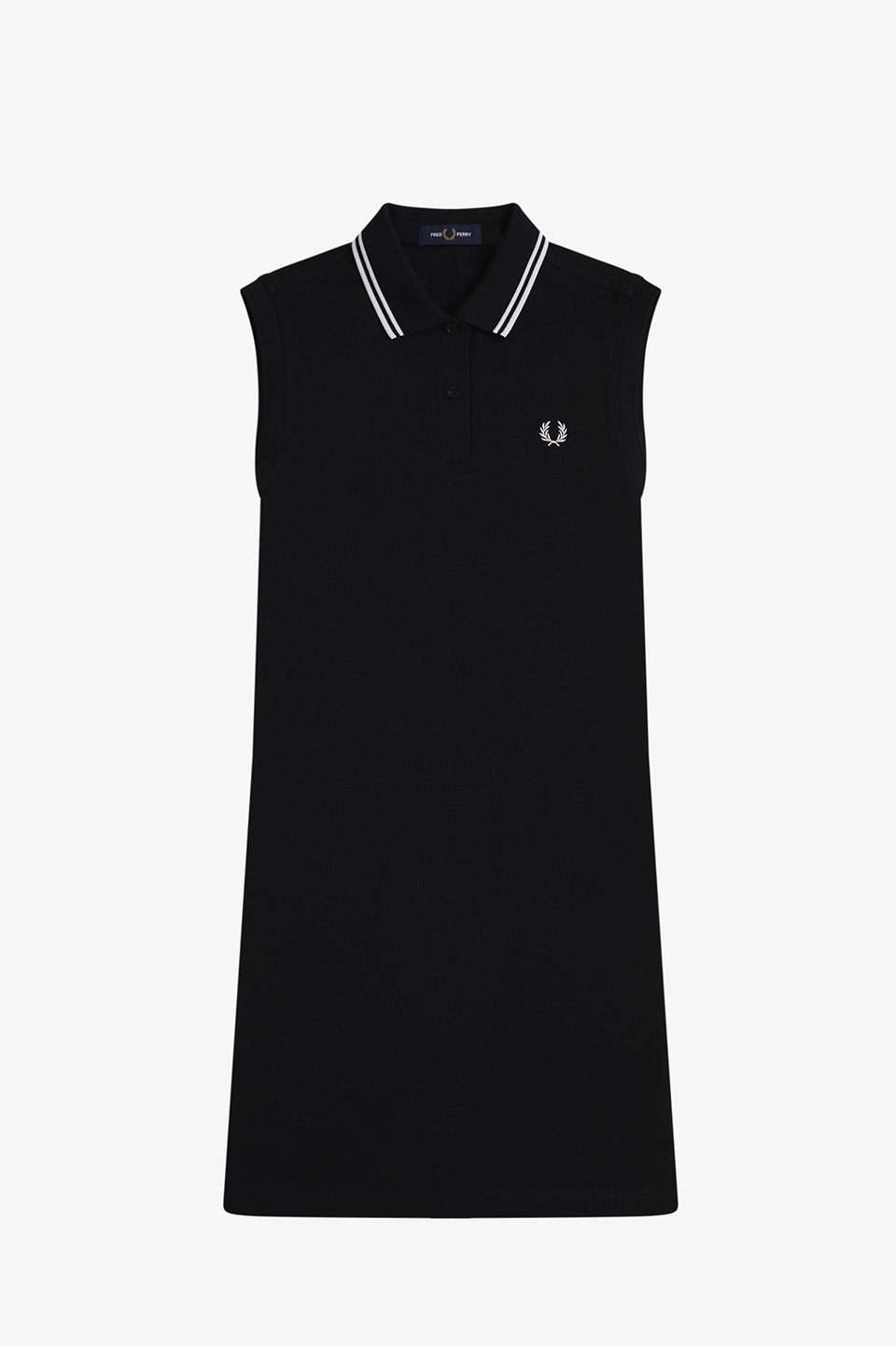 The Sleeveless Fred Perry Dress(8 350：BLACK): | FRED PERRY JAPAN