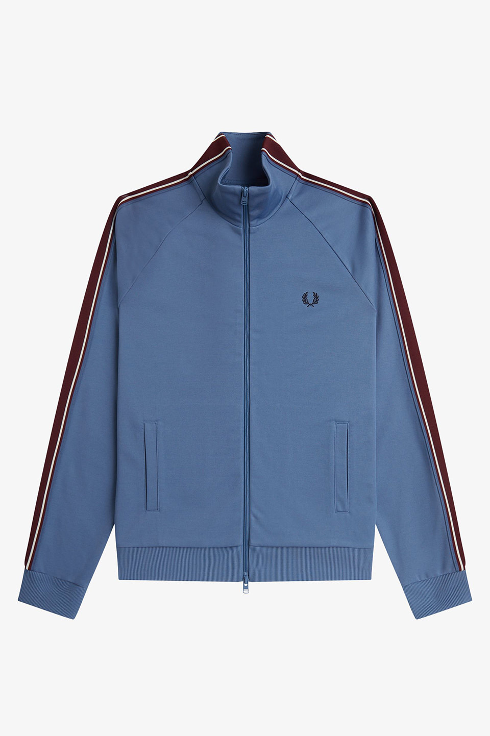 Tramline Tape Track Jacket(S 27A：ACE BLUE): | FRED PERRY JAPAN