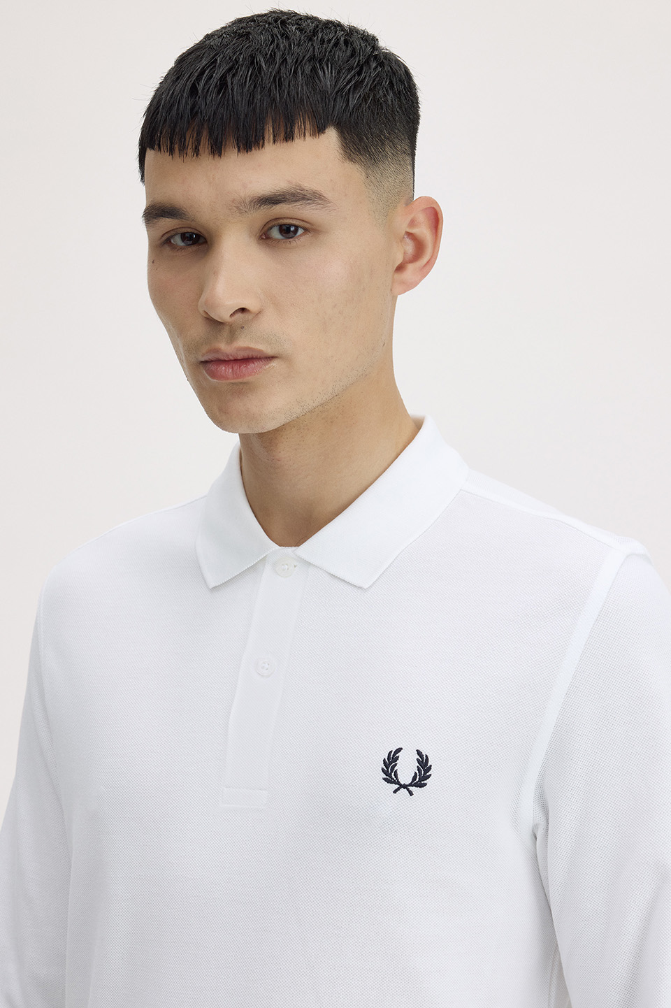 The Fred Perry Shirt - M6006(S 100：WHITE): | FRED PERRY JAPAN