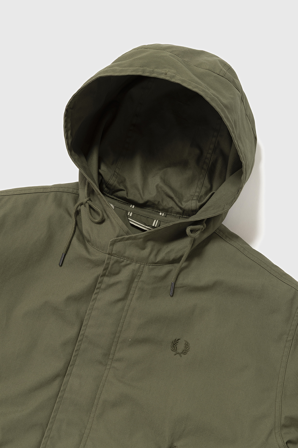 Oversized Fishtail Parka Jacket(XS Q50：PARKA GREEN): | FRED PERRY