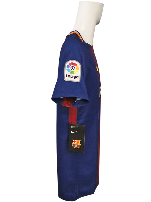 ナイキ) NIKE/17/18バルセロナ/ホーム/半袖/ジュニア用/楽天スポンサー