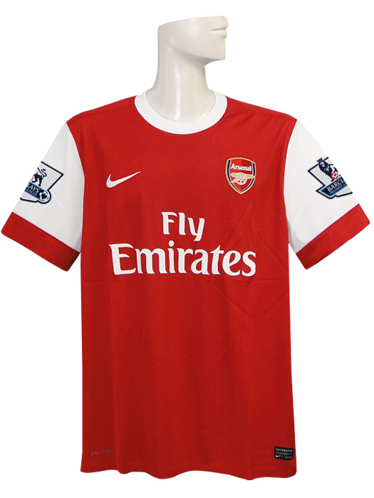 ナイキ) NIKE/10/11アーセナル/ホーム/半袖/ファンペルシー/プレミア