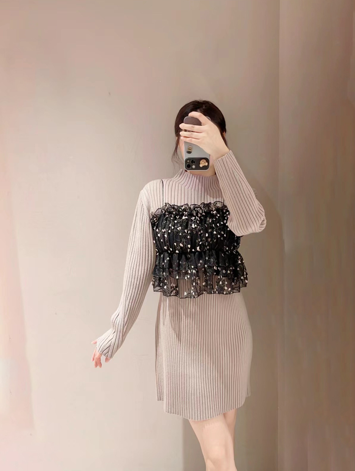 Fubail / ショートチュールキャミソール